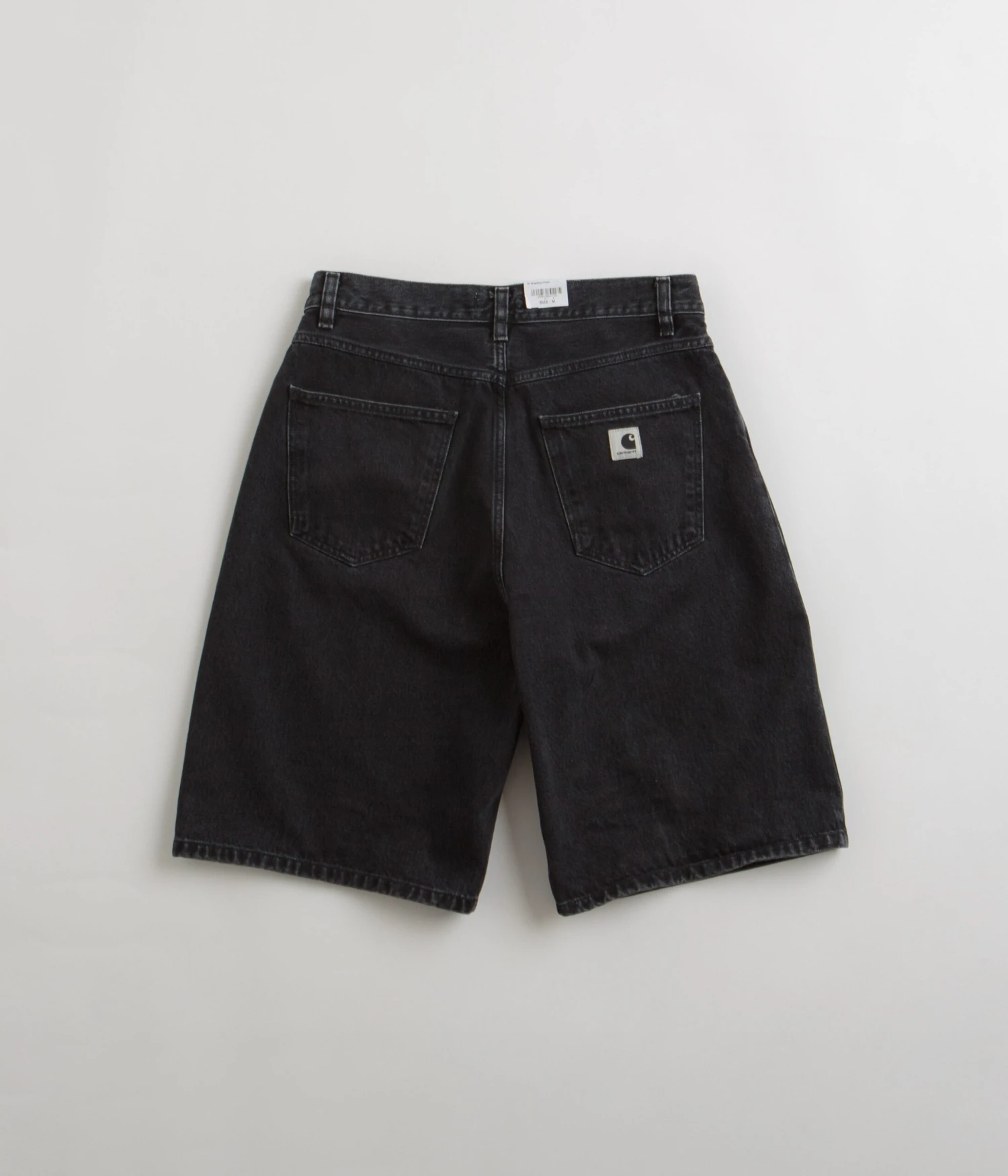 Carhartt Womens Brandon Shorts - Black Stone Washed 3 Carhartt Womens Brandon Shorts - Black Stone Washed - Image 3