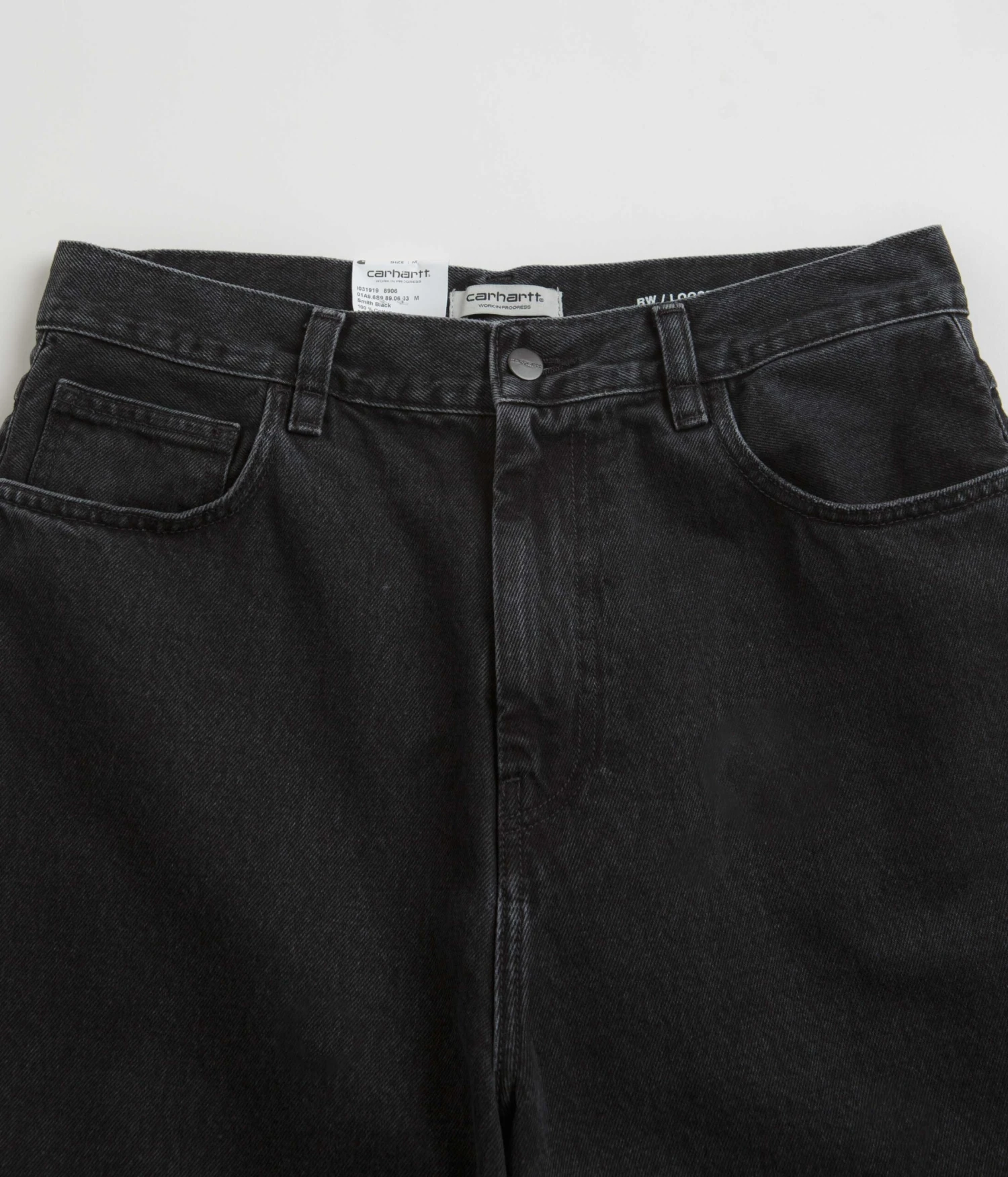 Carhartt Womens Brandon Shorts - Black Stone Washed 4 Carhartt Womens Brandon Shorts - Black Stone Washed - Image 4