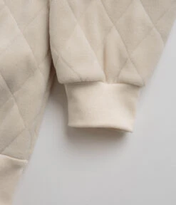 Magenta Lunar Quilted High Neck Sweatshirt - Natural 9 Magenta Lunar Quilted High Neck Sweatshirt - Natural -Outlet The Street Set Store MagentaLunarQuiltedHighNeckSweatshirt Natural 5