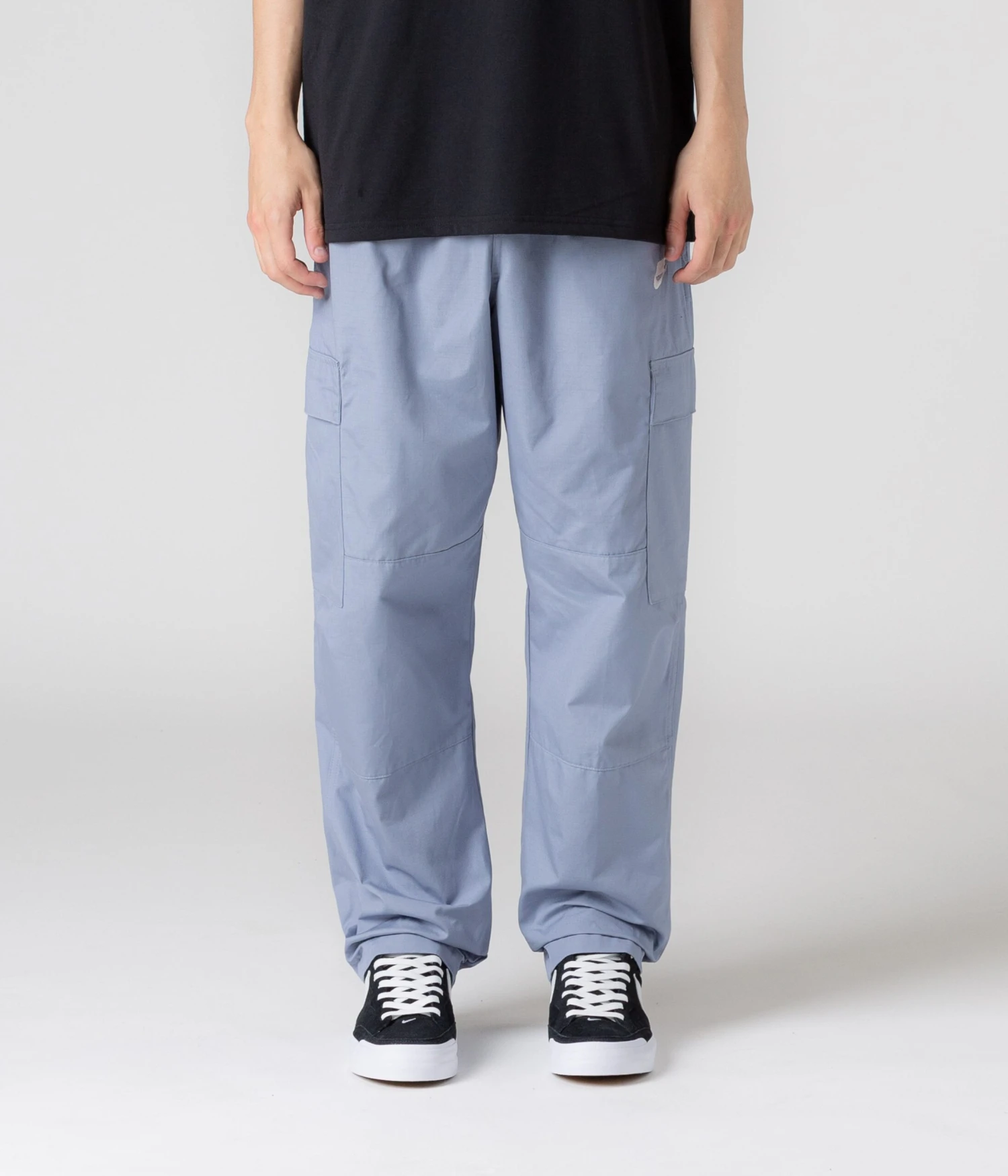 Nike Sportswear Nike Club Cargo Pants - Ashen Slate / White 9 Nike Sportswear Nike Club Cargo Pants - Ashen Slate / White - Image 9