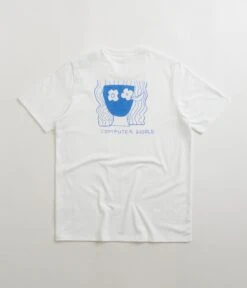 Adidas Shmoofoil Art T-Shirt - White / Bluebird / Royal Blue