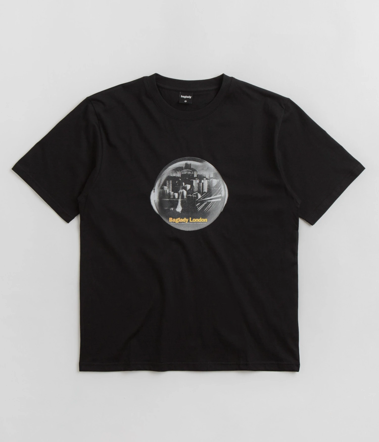 Baglady Survive London T-Shirt - Black 1 Baglady Survive London T-Shirt - Black