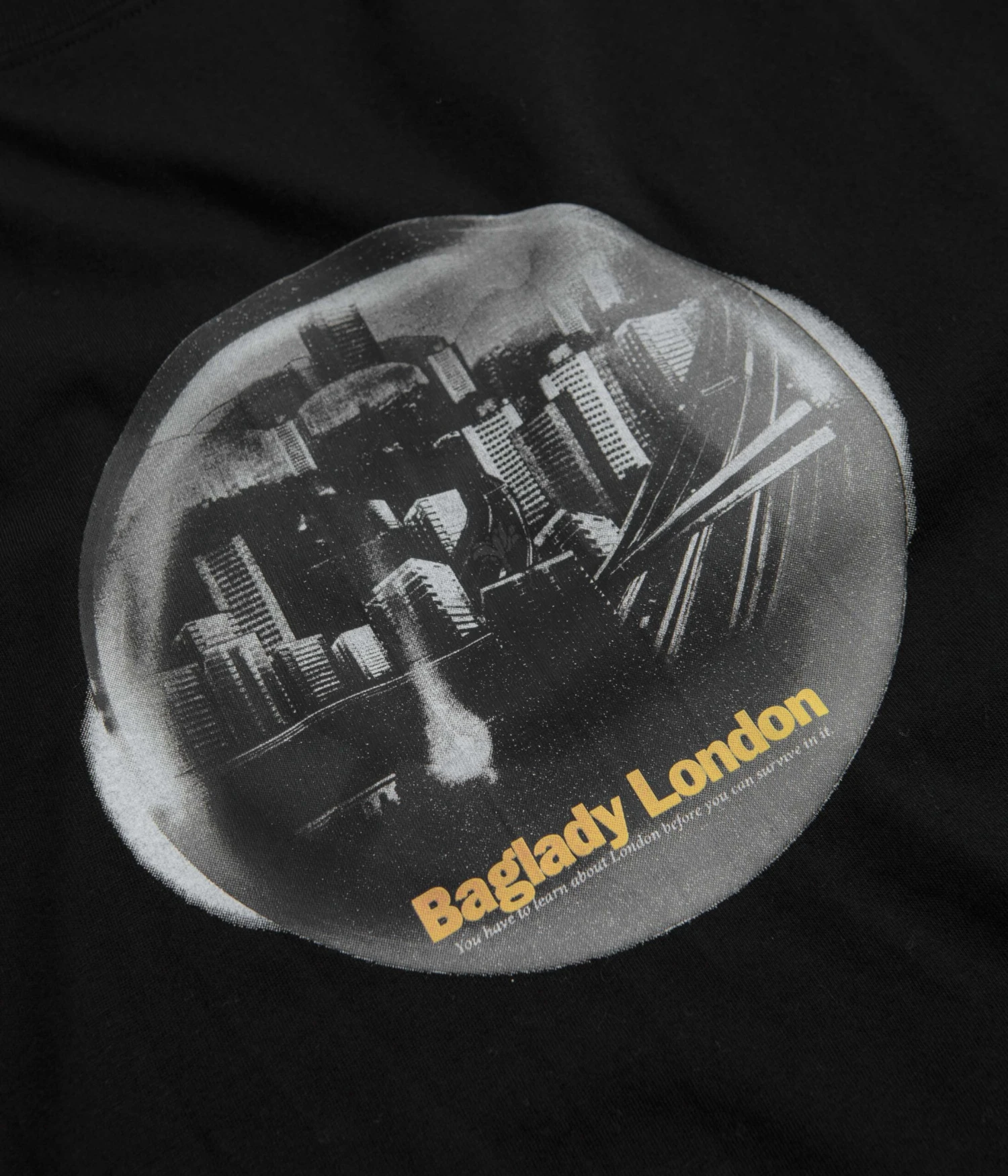 Baglady Survive London T-Shirt - Black 2 Baglady Survive London T-Shirt - Black - Image 2
