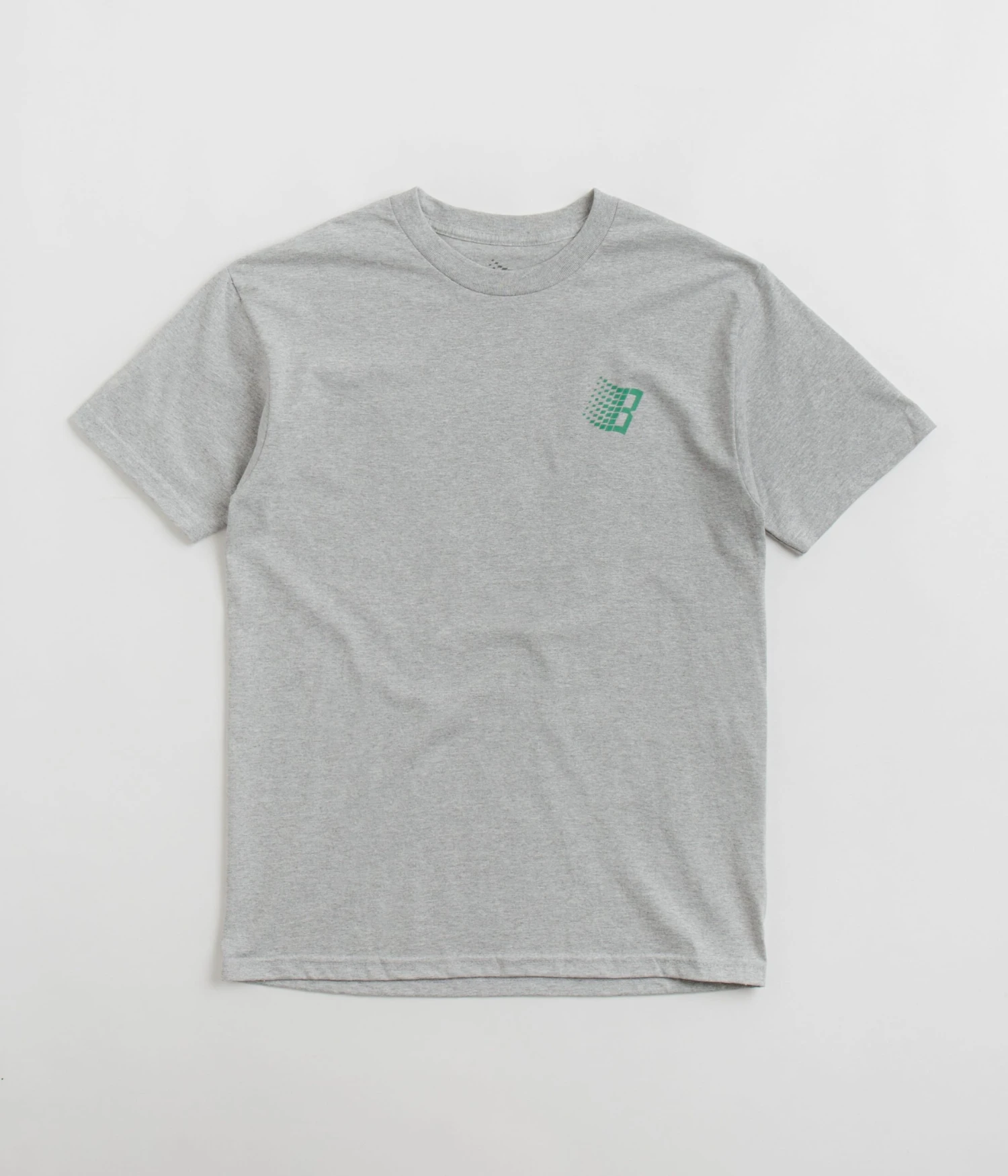 Bronze 56K B Logo T-Shirt - Heather Grey 2 Bronze 56K B Logo T-Shirt - Heather Grey - Image 2