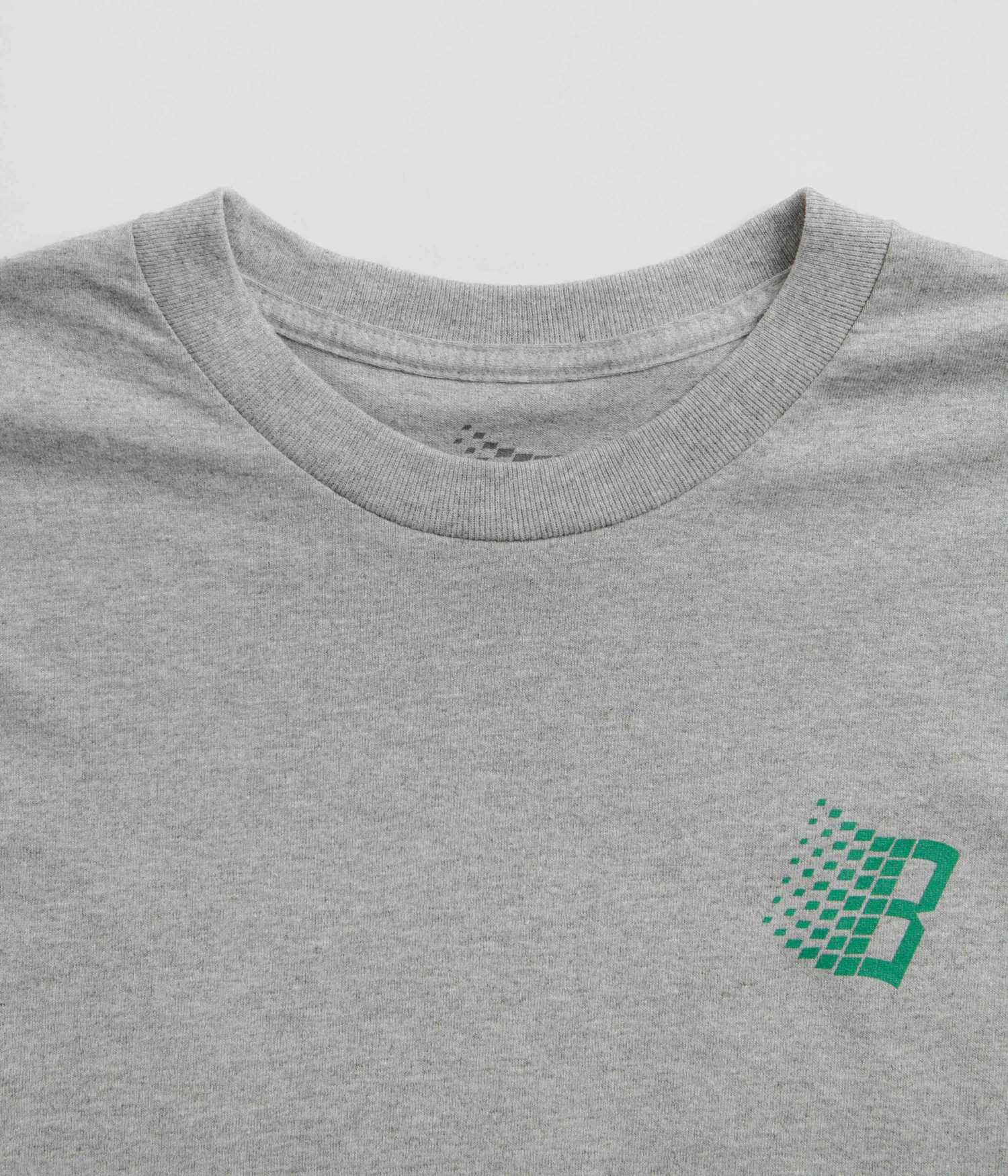 Bronze 56K B Logo T-Shirt - Heather Grey 4 Bronze 56K B Logo T-Shirt - Heather Grey - Image 4