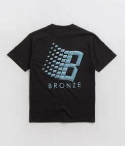 Bronze 56K Balloon Logo T-Shirt - Black
