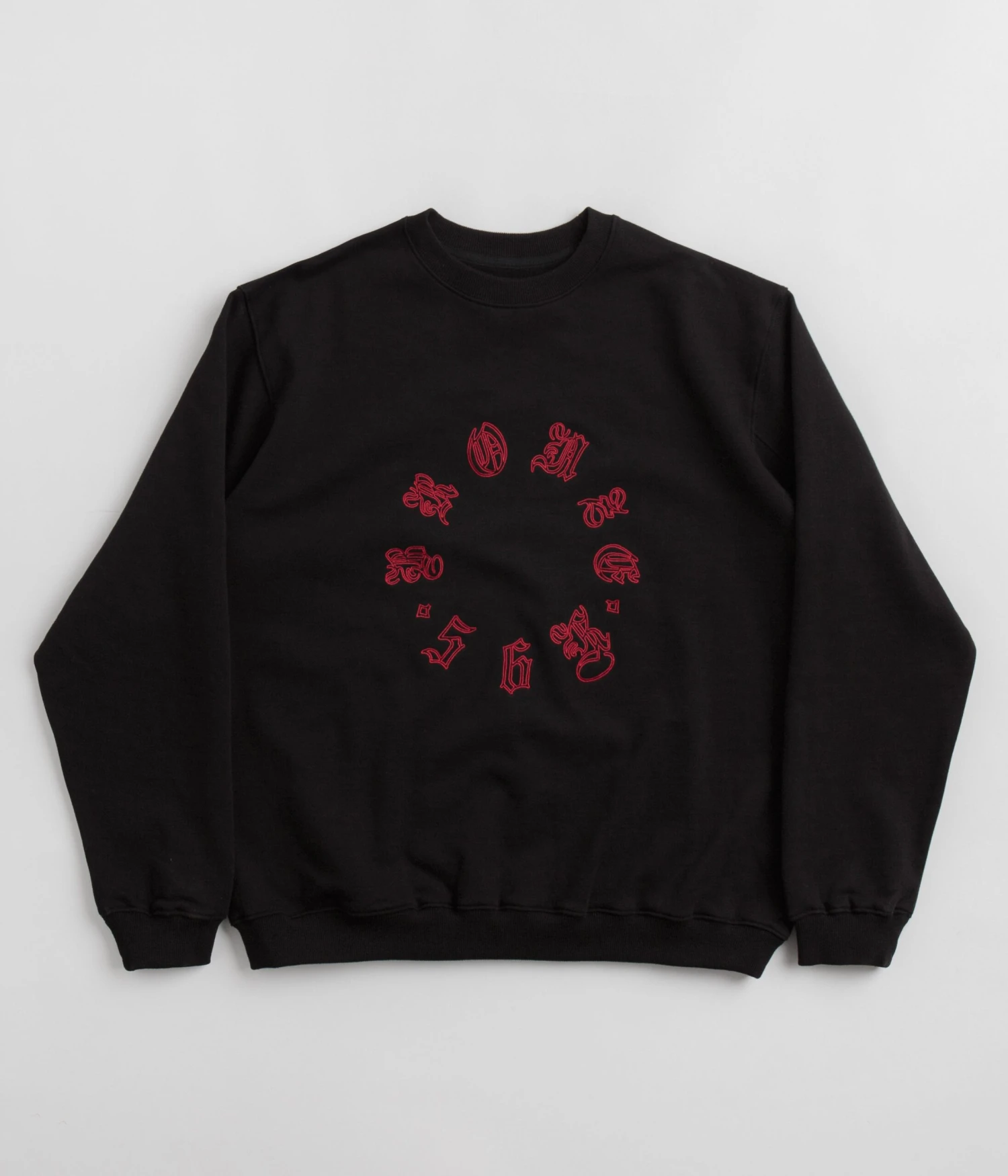 Bronze 56K Old E Circle Crewneck Sweatshirt - Black 1 Bronze 56K Old E Circle Crewneck Sweatshirt - Black