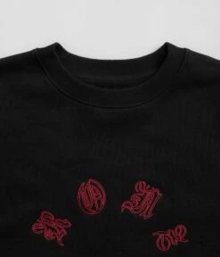 Bronze 56K Old E Circle Crewneck Sweatshirt - Black 8 Bronze 56K Old E Circle Crewneck Sweatshirt - Black -Outlet The Street Set Store bronze 56k old e circle crewneck sweatshirt black 4