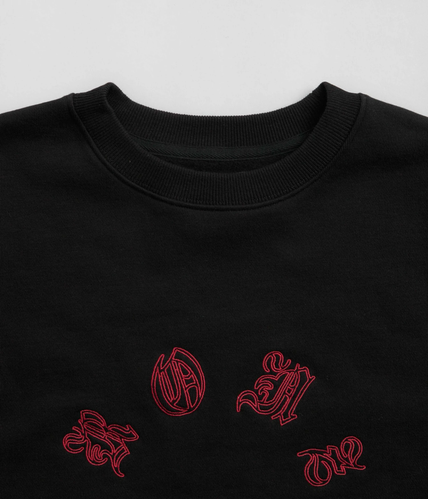 Bronze 56K Old E Circle Crewneck Sweatshirt - Black 4 Bronze 56K Old E Circle Crewneck Sweatshirt - Black - Image 4