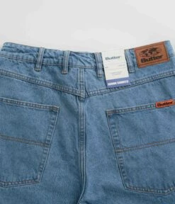 Butter Goods Baggy Denim Shorts - Washed Indigo 13 Butter Goods Baggy Denim Shorts - Washed Indigo -Outlet The Street Set Store butter goods baggy denim shorts washed indigo 7