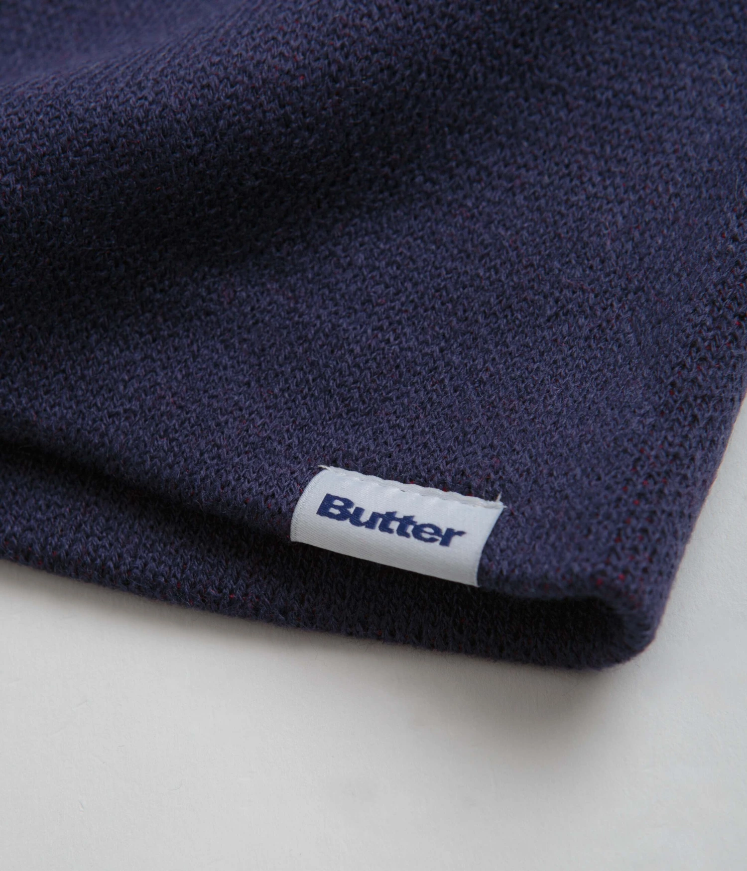 Butter Goods Big Apple Skull Beanie - Navy 2 Butter Goods Big Apple Skull Beanie - Navy - Image 2