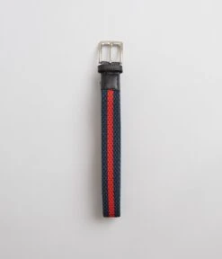 Butter Goods Braided Belt - Navy / Red