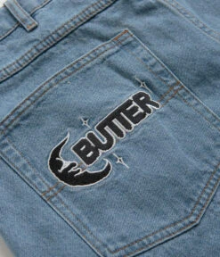 Butter Goods Critter Baggy Denim Shorts - Washed Indigo 17 Butter Goods Critter Baggy Denim Shorts - Washed Indigo -Outlet The Street Set Store butter goods critter baggy denim shorts washed indigo 9