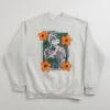 Butter Goods Dazed Crewneck Sweatshirt - Ash Grey