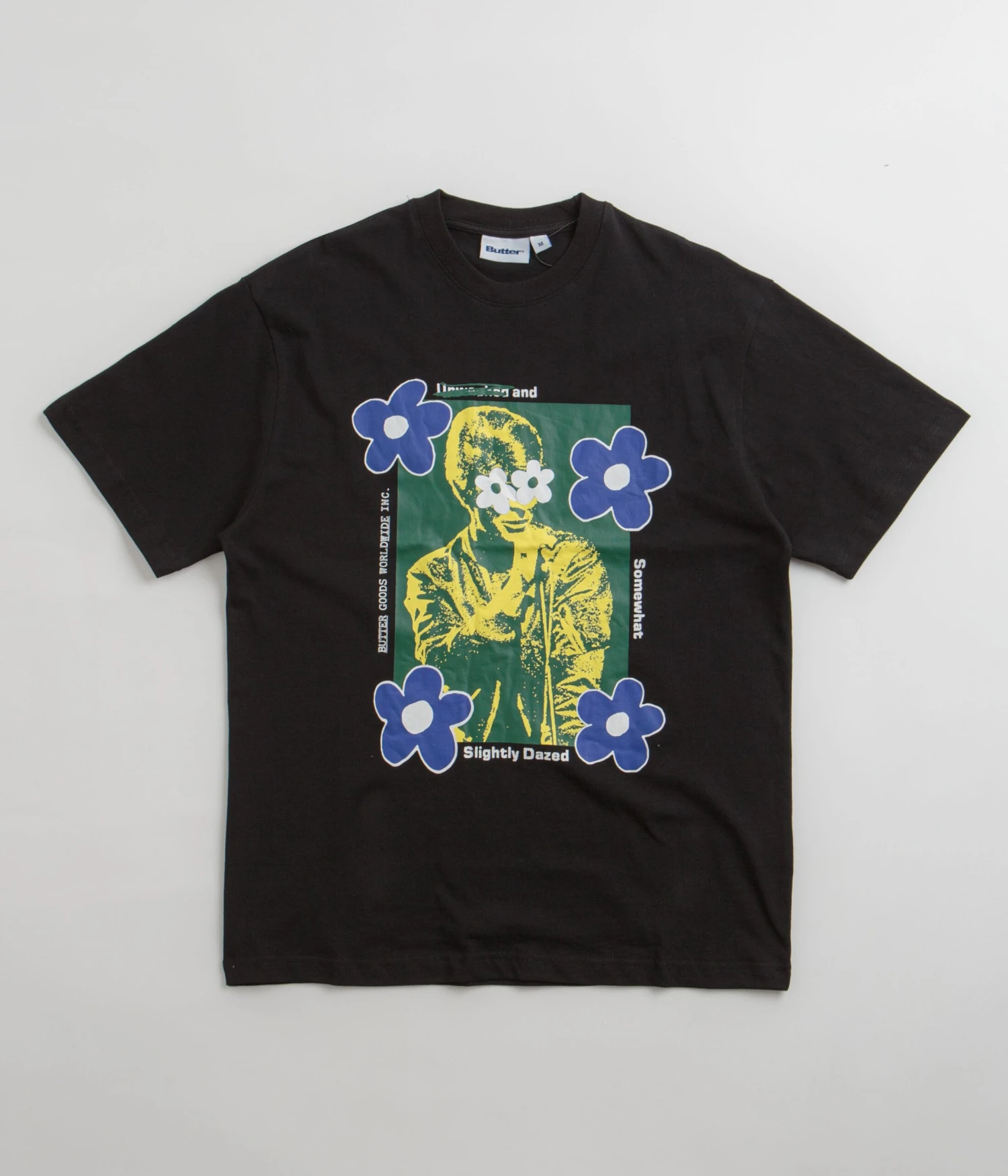 Butter Goods Dazed T-Shirt - Black 1 Butter Goods Dazed T-Shirt - Black