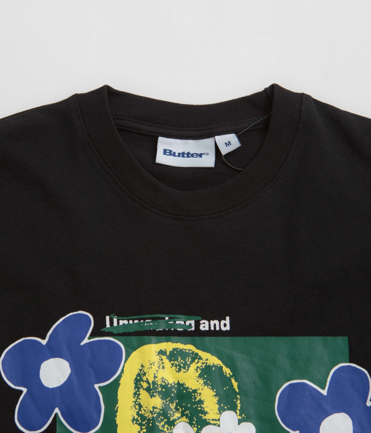 Butter Goods Dazed T-Shirt - Black 2 Butter Goods Dazed T-Shirt - Black - Image 2