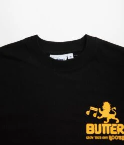 Butter Goods Grow T-Shirt - Black -Outlet The Street Set Store butter goods grow t shirt black 4