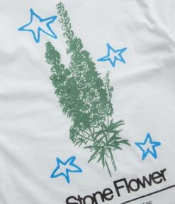 Butter Goods Stone Flower T-Shirt - White -Outlet The Street Set Store butter goods stone flower t shirt white 5