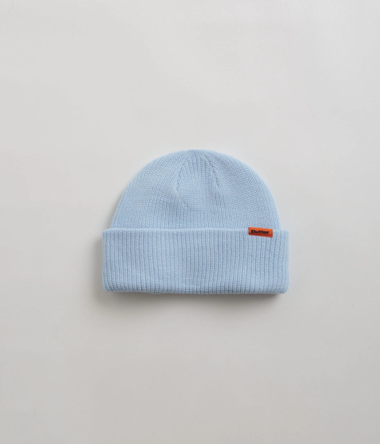Butter Goods Tall Wharfie Beanie - Sky Blue 1 Butter Goods Tall Wharfie Beanie - Sky Blue