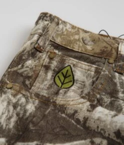 Butter Goods Weathergear Heavyweight Denim Shorts - Forest Camo -Outlet The Street Set Store butter goods weathergear heavyweight denim shorts forest camo 4