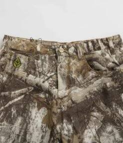 Butter Goods Weathergear Heavyweight Denim Shorts - Forest Camo -Outlet The Street Set Store butter goods weathergear heavyweight denim shorts forest camo 5