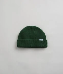 Butter Goods Wharfie Beanie - Forest / White