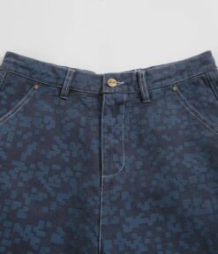 Butter Goods Work Shorts - Slate Blue -Outlet The Street Set Store butter goods work shorts slate blue 4