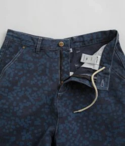 Butter Goods Work Shorts - Slate Blue -Outlet The Street Set Store butter goods work shorts slate blue 6