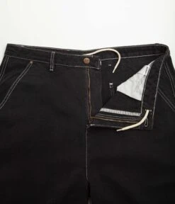 Butter Goods Work Shorts - Washed Black -Outlet The Street Set Store butter goods work shorts washed black 5