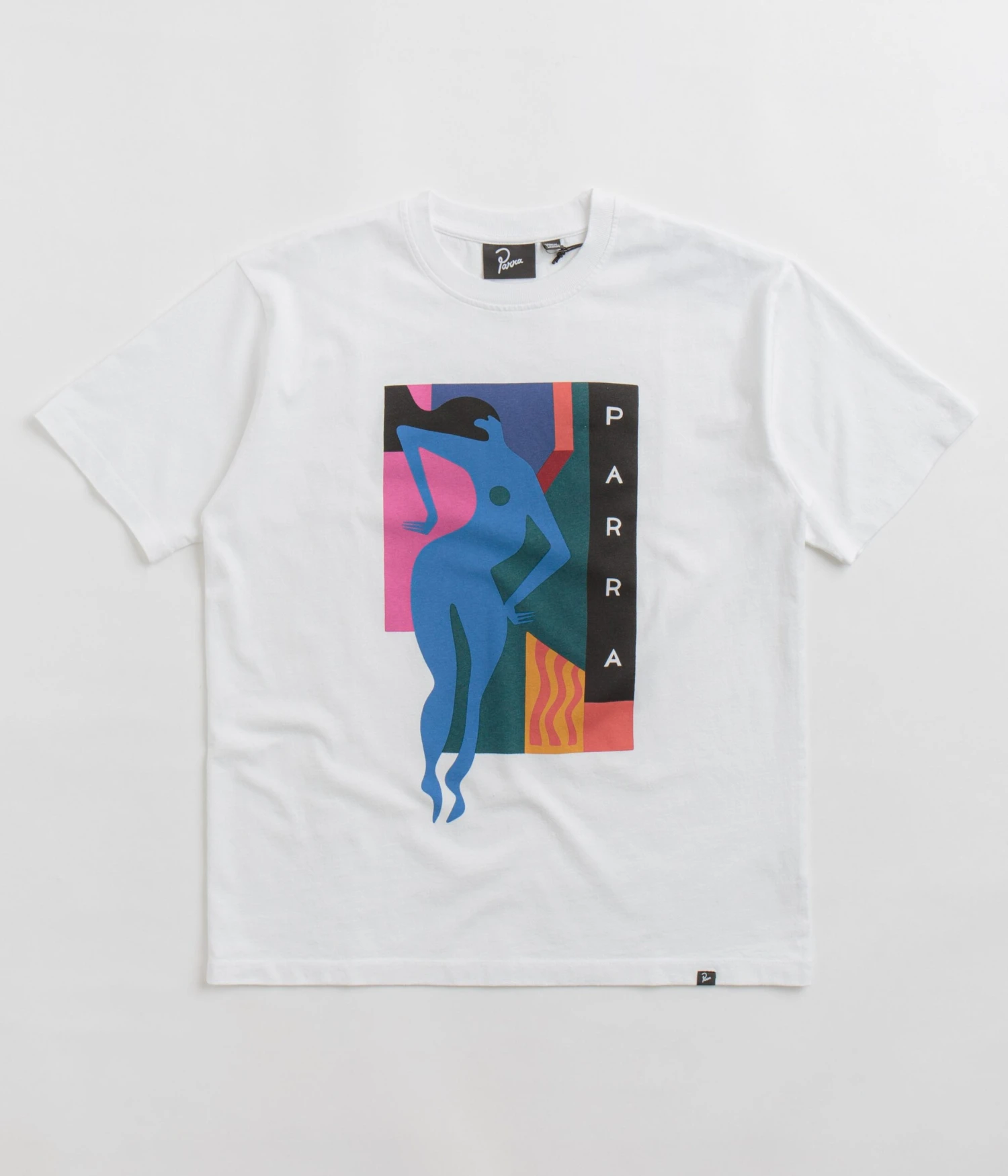 By Parra Beached And Blank T-Shirt - White 1 By Parra Beached And Blank T-Shirt - White