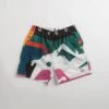 By Parra Beached In White Swim Shorts - Multi