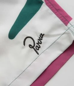 By Parra Beached In White Swim Shorts - Multi -Outlet The Street Set Store by parra beached in white swim shorts multi 4