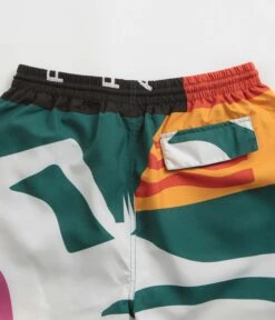 By Parra Beached In White Swim Shorts - Multi -Outlet The Street Set Store by parra beached in white swim shorts multi 6