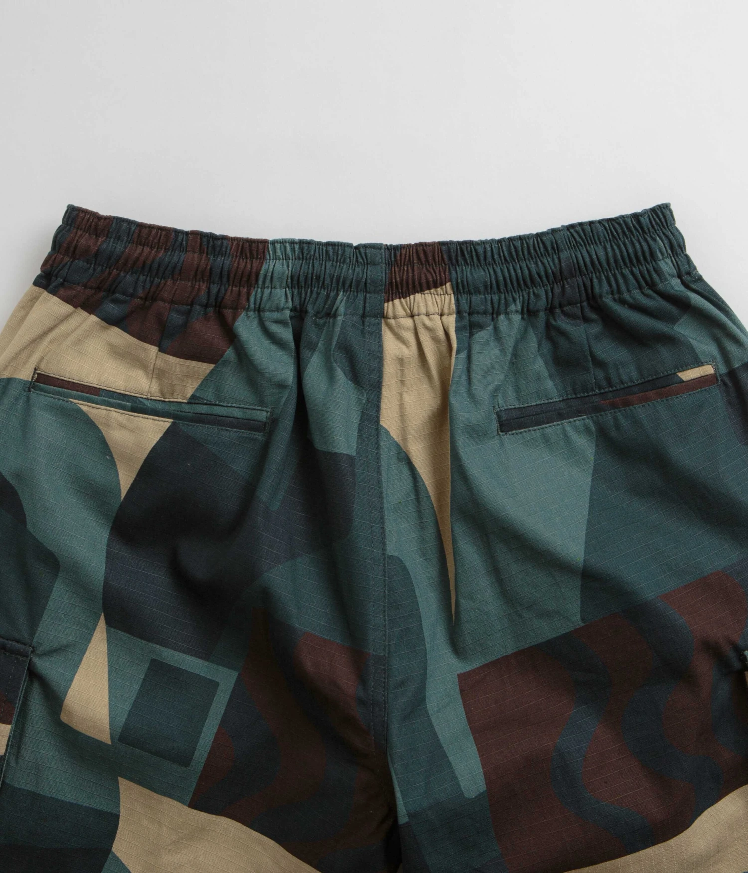By Parra Distorted Camo Shorts - Green 6 By Parra Distorted Camo Shorts - Green - Image 6