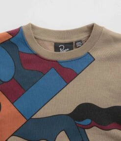 By Parra Etappe 17 Crewneck Sweatshirt - Mushroom -Outlet The Street Set Store by parra etappe 17 crewneck sweatshirt mushroom 4