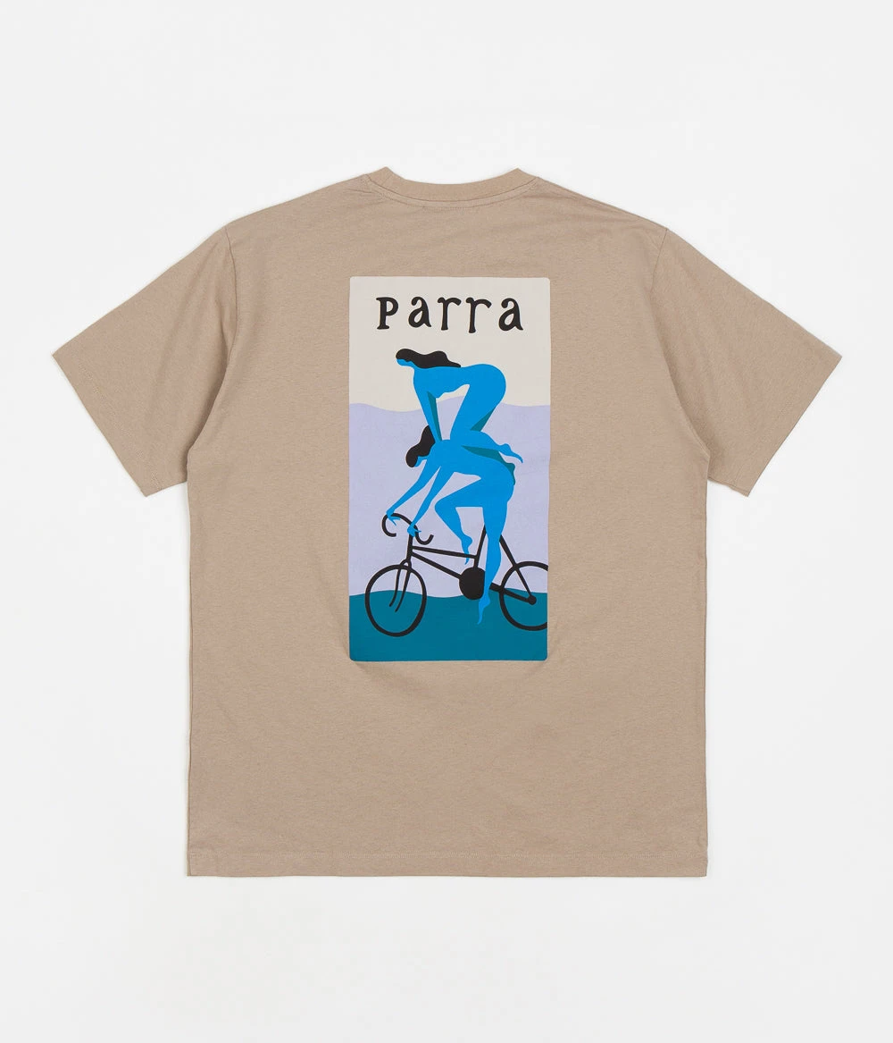 By Parra Spirits Of The Beach T-Shirt - Mushroom Brown 2 By Parra Spirits Of The Beach T-Shirt - Mushroom Brown - Image 2