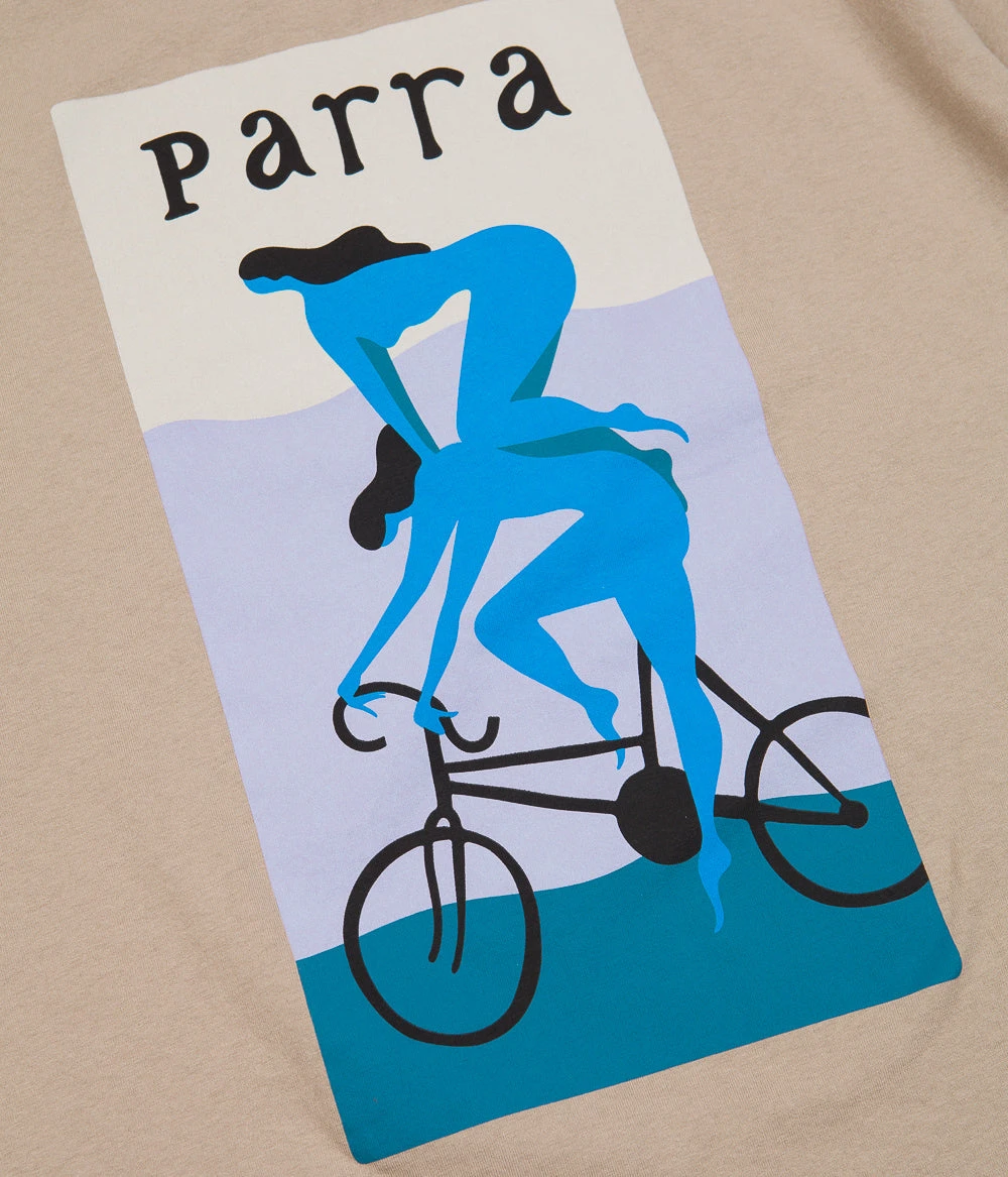 By Parra Spirits Of The Beach T-Shirt - Mushroom Brown 6 By Parra Spirits Of The Beach T-Shirt - Mushroom Brown - Image 6