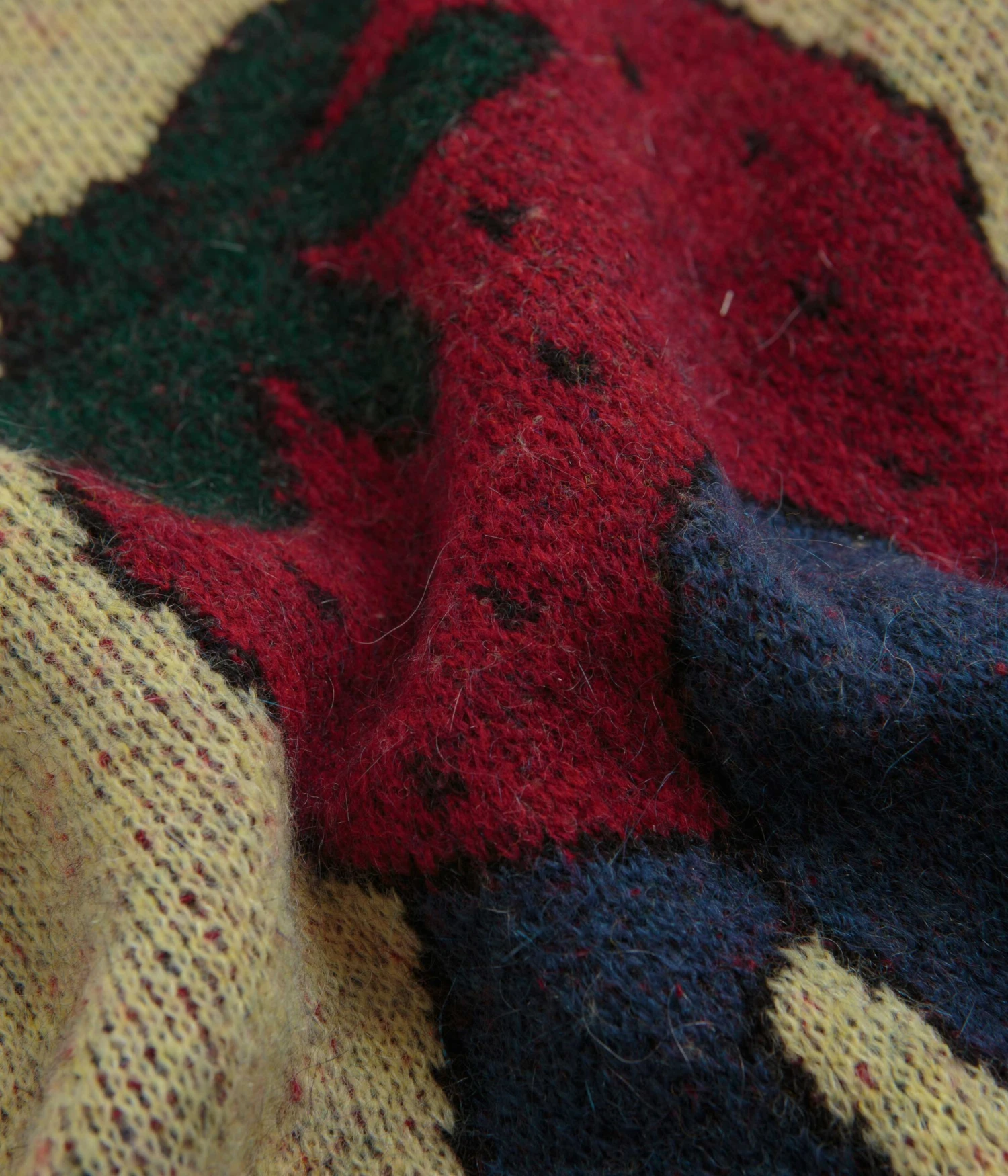 By Parra Stupid Strawberry Knitted Sweatshirt - Yellow 3 By Parra Stupid Strawberry Knitted Sweatshirt - Yellow - Image 3