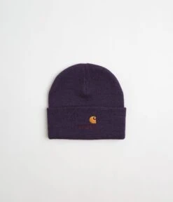 Carhartt American Script Beanie - Cassis