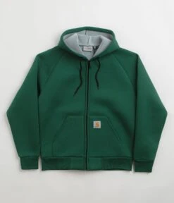 Carhartt Car-Lux Hooded Jacket - Chervil / Grey