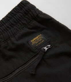 Carhartt Cargo Jogger - Black Rinsed -Outlet The Street Set Store carhartt cargo jogger black rinsed 6