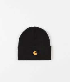 Carhartt Chase Beanie - Black / Gold