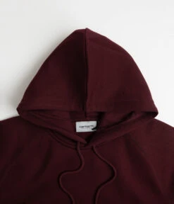 Carhartt Chase Hoodie - Amarone / Gold -Outlet The Street Set Store carhartt chase hoodie amarone gold 4