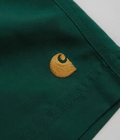 Carhartt Chase Swim Trunks - Chervil / Gold -Outlet The Street Set Store carhartt chase swim trunks chervil gold 4