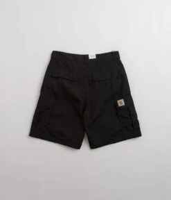 Carhartt Cole Cargo Shorts - Rinsed Black 8 Carhartt Cole Cargo Shorts - Rinsed Black -Outlet The Street Set Store carhartt cole cargo shorts rinsed black 3