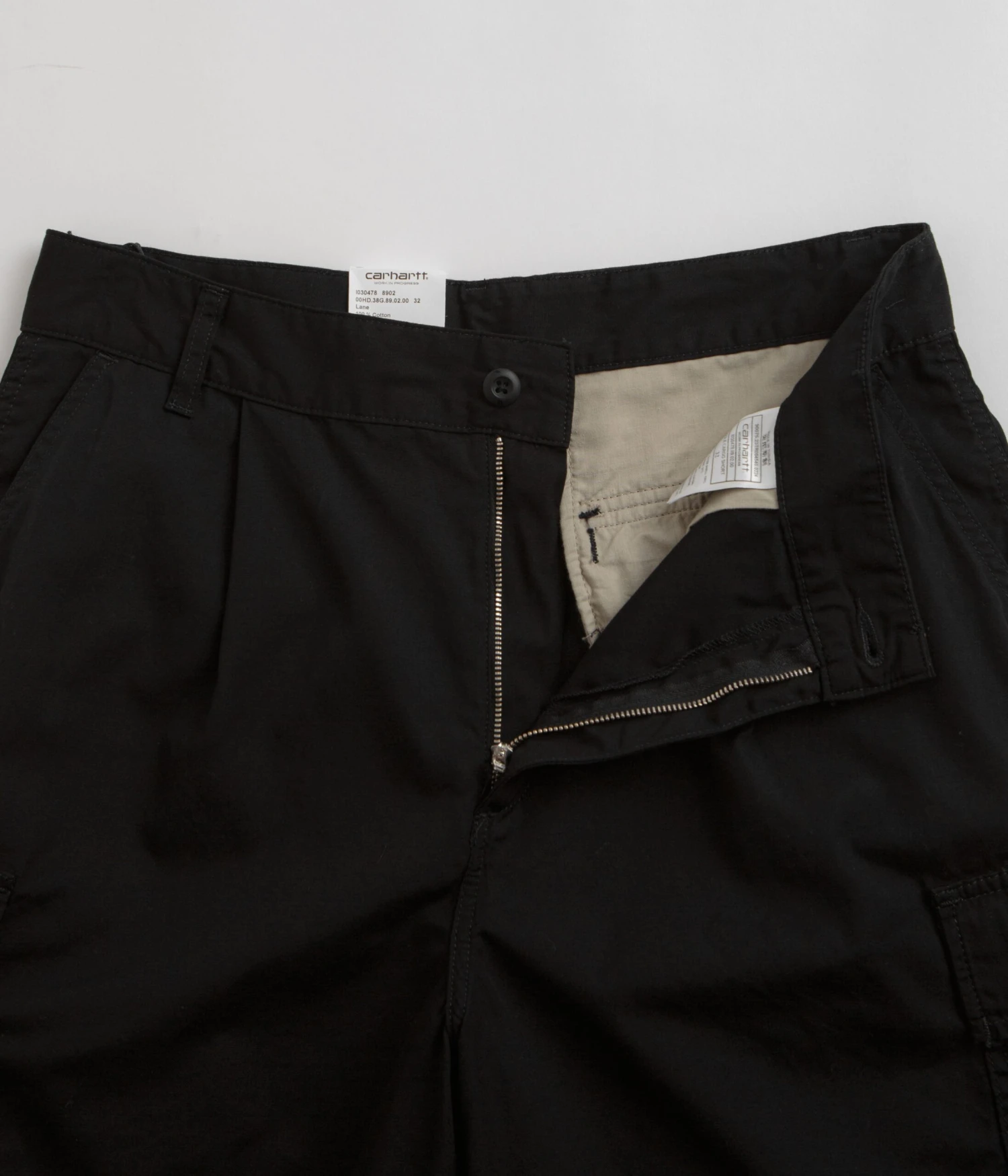 Carhartt Cole Cargo Shorts - Rinsed Black 5 Carhartt Cole Cargo Shorts - Rinsed Black - Image 5