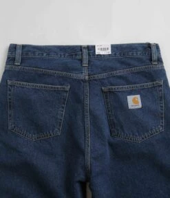 Carhartt Landon Pants - Blue Stone Washed -Outlet The Street Set Store carhartt landon pants blue stone washed 6