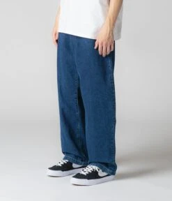 Carhartt Landon Pants - Blue Stone Washed -Outlet The Street Set Store carhartt landon pants blue stone washed model 2