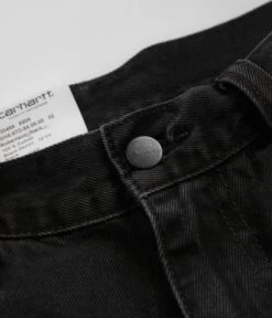 Carhartt Landon Shorts - Black Stone Washed -Outlet The Street Set Store carhartt landon shorts black stone washed 5