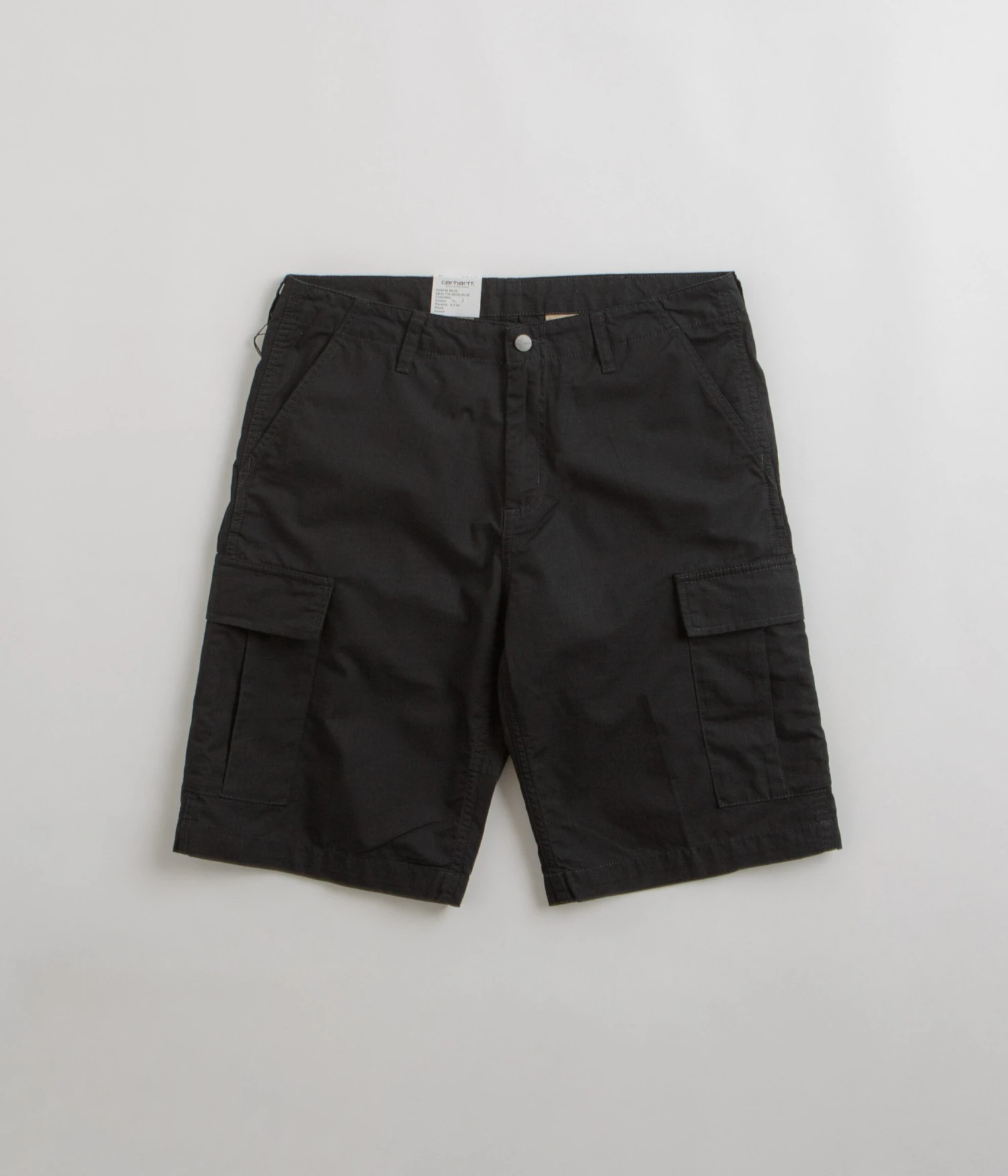 Carhartt Regular Cargo Shorts - Black 1 Carhartt Regular Cargo Shorts - Black